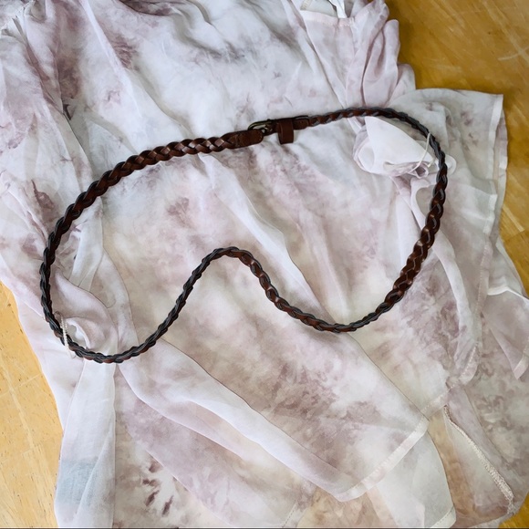 Love Stitch Mauve and White Marble Belted Tank - Picture 5 of 8